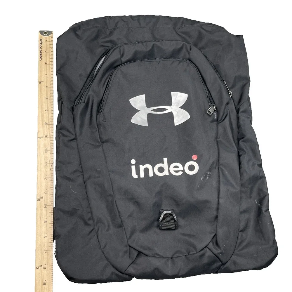 Nike Under Armour lot of 2 Backpack Gym Bag Drawstring Hiking‎ Camping Travel